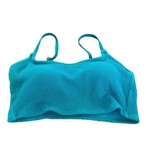 NWT- KONA SOL Turquoise Bikini Top